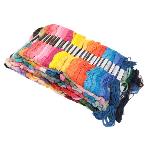 Σετ κεντήματος Floss200Color Rainbow για τέχνη και χειροτεχνία, ζωηρά, ανθεκτικά νήματα για 1