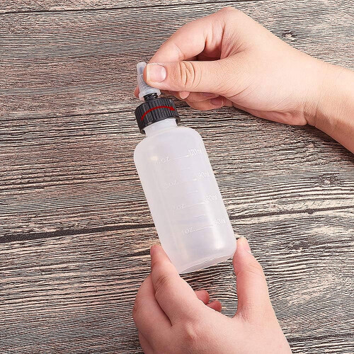 12pc Plastic Glue Bottles Clear 13.5x4.6cm Capacity: 120ml 1