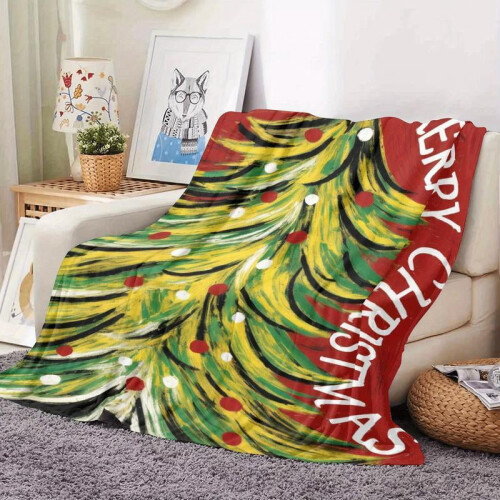 Christmas Throw Blanket Soft Flannel Plush 150x200cm 2