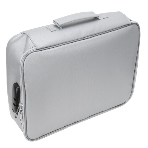 Silver Shield for Your Treasures, Fireproof Document Box with Lockable File Organizer for Home Office, Portable Secure Container with Water-resistant 2