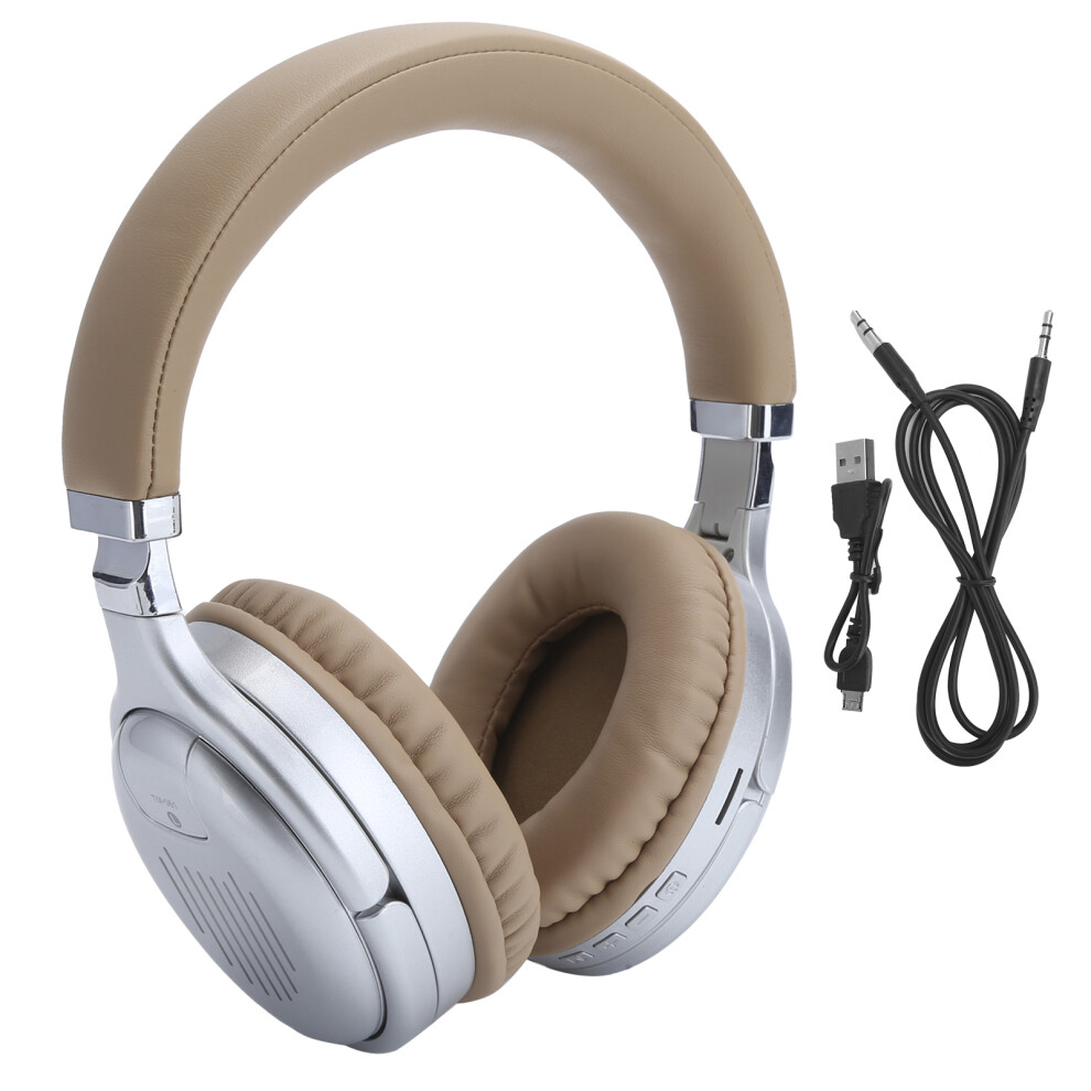 Wireless Over-Ear Headphones, Hi-Res Audio, Microphone For Seamless Calls, Dynamic Driver Technology, Noise Canceling, Comfortable Design, Metallic 9479868685192