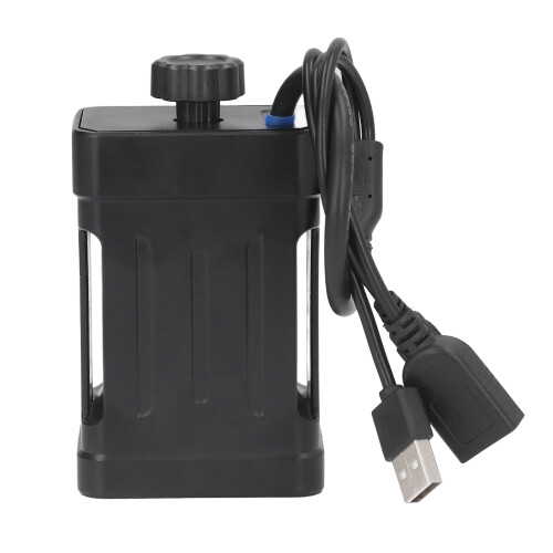Caixa para bateria 21700 com carregamento USB – 4 compartimentos em ABS