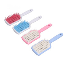 4pcs Hollow Curved Vented Hair Brush 24x8.5x3cm