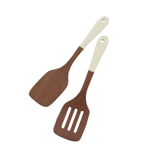 2-teiliges Hähnchenflügel-Holzspatel-Set