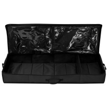 Under Bed Storage Solution for Wrapping Paper Storage, Oxford Material Container with Rolls & Accessories Organizer, Fabric Bin for Holiday Gift