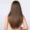 Long Black Wig with Bangs, Glueless Cap, 26 Inch 4