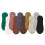 Men's Trainer Socks Non-Slip Solid Color 1 Pair 4