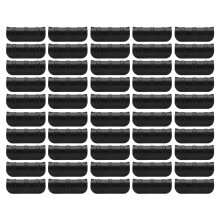 Plastic Greenhouse Clips Durable Gardening Clamps ABS Alloy Material Clips Greenhouse Frame Tube Connectors for Secure Tarp Shade Net Attachment