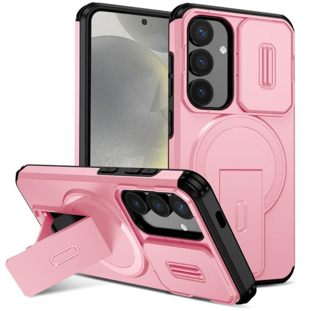 Rugged Case For Samsung Galaxy S24/S25 5G 6.2 Inch Pink 971050337418