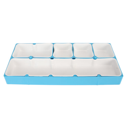 Portable Watch Hardware Organizer Rubber Lined Storage Box Stackable Container With Removable Trays For Easy Access And Customizable Layout 1