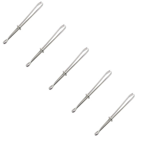 PRYESS 5Pc Open Threader Draw String Clip Replacement Tool Bodkin Sewing Puller for Hoodies Shorts Pants Quick Repairs