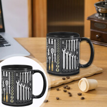 Mechanic Coffee Mug Toolbox Set Car Handyman Kit Wrenches Tool For Husband 11 Oz Ceramic Tea Cup