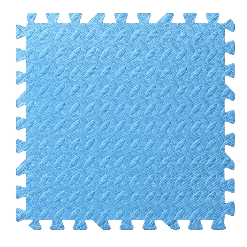 Interlocking Carpet Tiles 11.81"X11.81", Foam Play Mat Floor Tiles With Border, Thick Padded Squares For Playroom Decor 9313598229403