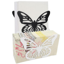 Butterfly Napkin Holder Stainless Steel Kitchen Table