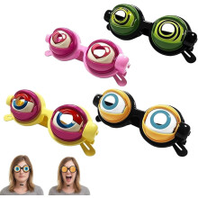 Winking Glasses for Shows & Parties | Kinetic Crazy Eyes Glasses with Manual Blink Action for Performances