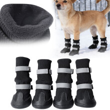 Waterproof Dog Shoes Non-Slip Breathable 4PCS