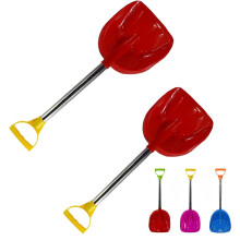 Kids Snow Shovel Toy D-Grip Red Lightweight Nylon Scoop