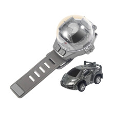 Coche teledirigido de aleación con reloj, 1* reloj de pulsera con control remoto y 1* mini coche teledirigido de aleación, juguete interactivo