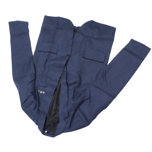 Διαχρονικό ανδρικό σακάκι επαγγελματικού κοστουμιού σε στενή γραμμή, με 2