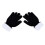 Black BBQ Gloves 4.6oz Fireproof, One-Size 1