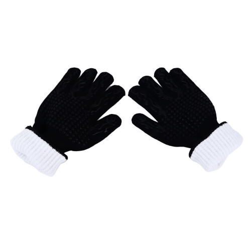 Black BBQ Gloves 4.6oz Fireproof, One-Size