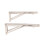 Folding Shelf Brackets With Triangle Structure Support, Space Saving Diy Bracket For Diy Table Work Bench Heavy Duty Stainless Steel Collapsible Wall 2