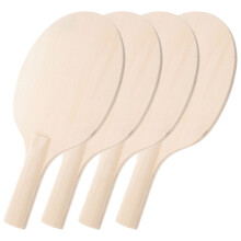 Wooden Table Tennis Paddle Blanks 4 Pcs
