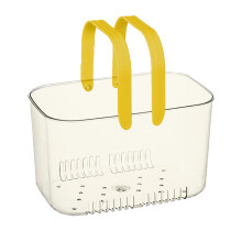 Waterproof Artificial Leather Ventilated For Easy Observation Of Contents Durable Bathroom Storage Basket Portable Cigar Humidor Hanging Shower