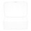 ULTNICE Transparent Small Storage Box Plastic 1Pack 3.5x6x9In 1