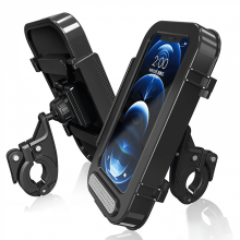 Motorfiets telefoonhouder, telefoonhouder voor motor of scooter, waterdicht.