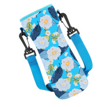 Neoprene Insulated Water Bottle Sleeve – Portable Cooler Carrier Bag, Compatible with Standard Bottles