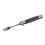 Automatic Spring Camping Fork 304 Stainless Steel Compact Pocket Utensil Black 12