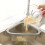 PRYESS Over Sink Drain Basket, Over Sink Drain Basket, Space Saving Mounted Draining Rack for Kitchen, Adjustable Hooks, Efficient Organization 1