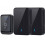 Wireless Doorbell Battery Powered with 2 Receivers 1