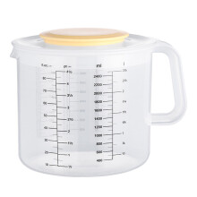 Tasses à mesurer en onces et pichet mélangeur pour la pâtisserie avec couvercle, mesure de liquides en ml avec anti-éclaboussures