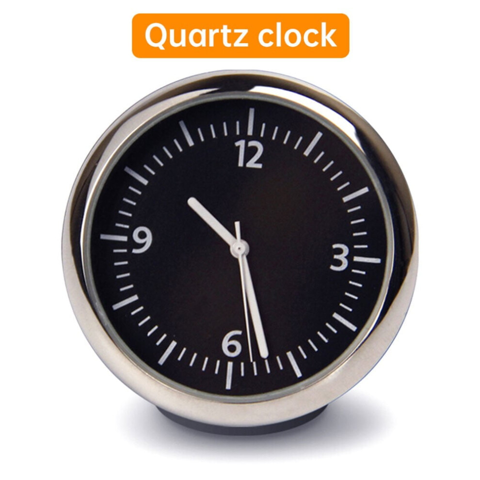 Removable Car Dashboard Luminous Clocks Quartz Electronic Temperature Humidity 9329345384035