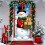 Kerstdeurhoes met elastische rand, 35x72 inch 4