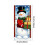 Kerstdeurhoes met elastische rand, 35x72 inch 3