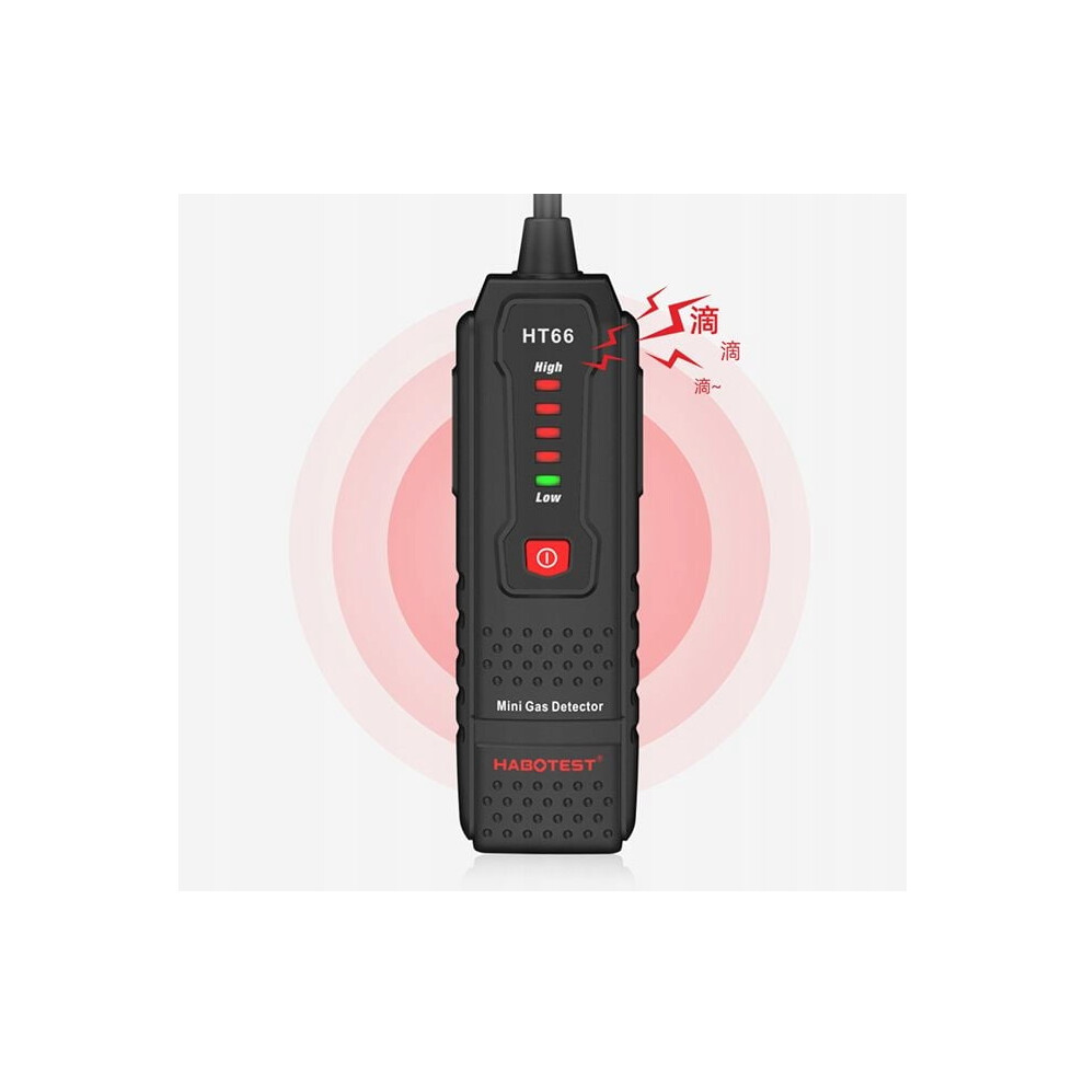 Ht61 Natural Gas Combustible Gas Detector Methane Liquefied Gas Leak Alarm 9329345385018