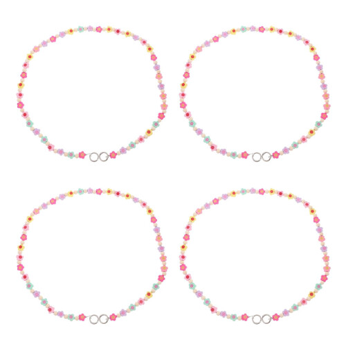 4Pcs Multi Plastic Chain Bag Strap Purse Charm Lanyard Accessories
