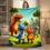 Dinosaur Throw Blanket 3D Print Soft Blanket for Kids 6