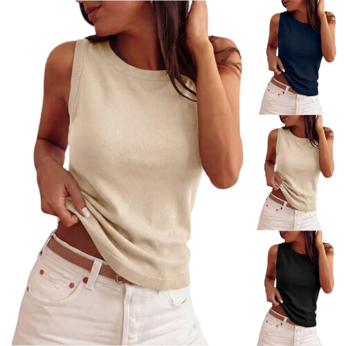 Dames casual top zwart maat L