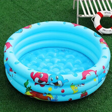 Inflatable Round Pool - Durable PVC Material with Built-in Accessories, Essential for Family Entertainment, Inflatable Pool