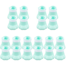 20Pièces Bottines Silicone Chat Anti-Rayures Réglables