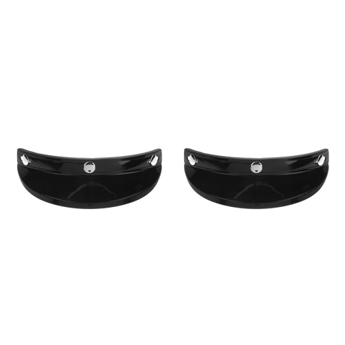 2Pièces Visière Casque Confort Protection Uv