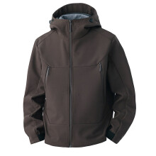 Men's Tactical Hooded Jacket Brown Size M