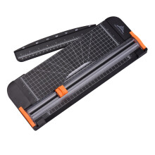 JIELISI A4 Portable Paper Trimmer Paper Cutter Cutting Machine 12.2 Inch Cutting Length for Craft Paper Card Photo Laminated Paper Scrapbook