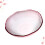 Clear Fruit Bowl Pink Kitchen Serving Bowl 1 Piece 9.1 x 1