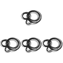 120Pcs Rubber Cassette Tape Recorder Belts Replacement