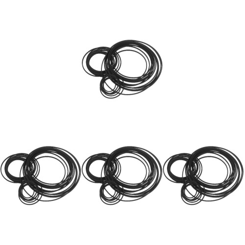 120Pcs Rubber Cassette Tape Recorder Belts Replacement